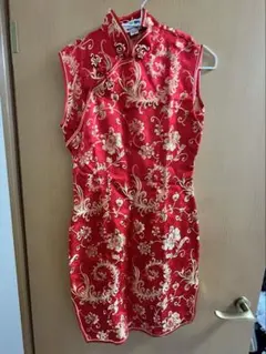 チャイナドレス 赤 コスプレ