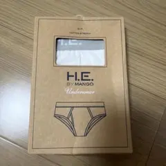 H.E. BY MANGO メンズ ブリーフ コットンストレッチ　下着