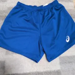 アシックス 青 ショートパンツ　レディース　ブルー　ASICS