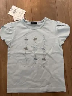 BeBe バレリーナ柄 Tシャツ 110cmのサムネイル
