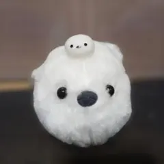 ふくふくシマエナガ　 なかよしおやこカラフル シマちゃんおやこブルーぬいぐるみ