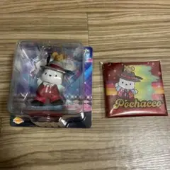 ポチャッコ ディスコ風フィギュアとポーチセット