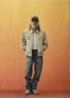 新品タグ付 春アウター キルティングジャケット ベージュ チェック裏地