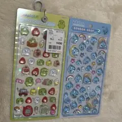 ボンボンドロップシール　たまごっち くちぱっち、しずくちゃん　2点セット
