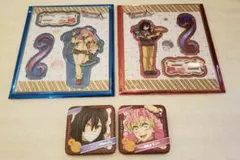 鬼滅の刃　バレンタイン&ホワイトデー　アクリルスタンド　缶バッジ　蜜璃　伊黒