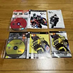 MotoGP & MotoGP2　PS2　ソフト　まとめ売り