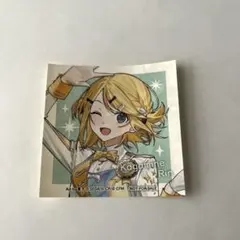 プロセカ 感謝祭5th 特典 ホロステッカー 鏡音リン