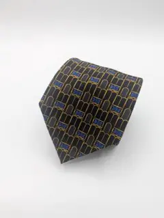 良品✨ LANVIN ネクタイ シルク ブラック 1469のサムネイル