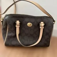 COACH　ショルダーバッグ　ブラウン