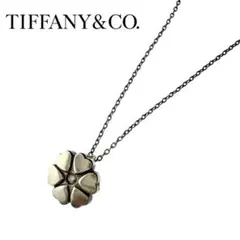 極美品　TIFFANY&Co.　ネックレス　クラウンオブハート　ロゴ刻印　箱付き