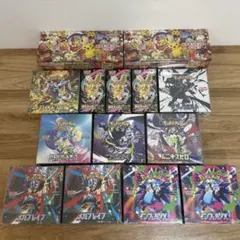 ポケモンカードゲーム シュリンク付き box まとめ売り 12BOX - メルカリ
