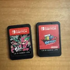 Nintendo Switchゲーム2本セットスプラトゥーン2、マリオオデッセイ