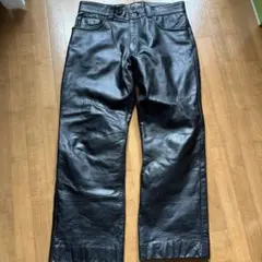 goar.archive似レザーパンツ、クロコダイルパンツ - メルカリ