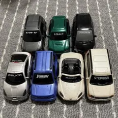 ミニカー　プルバックカー　7台セット