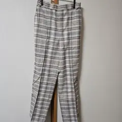 LEPSIM チェック柄カジュアルパンツ