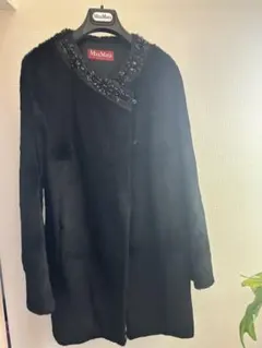 美品　MAX MARA STUDIO リアルファーコート