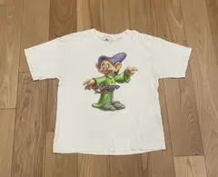 【希少L US輸入00s】ディズニー 白雪姫 七人の小人 Tシャツ ホワイト