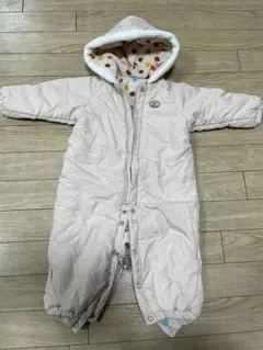 【ミキハウス】ドット柄カバーオール　60〜80㎝