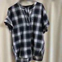 チェック　カットソーのサムネイル