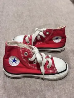 converse 13.5cm 赤 コンバース