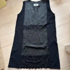 Maison margielaMM6 1枚で決まるレイヤード風ワンピース　二次会 Maison margielaMM6 1枚で決まるレイヤード風ワンピース 二次会 - メルカリ