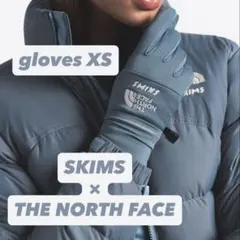 完売品 SKIMS x THE NORTH FACE 手袋 XS Kyanite