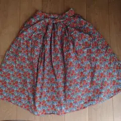 URBAN RESEARCH DOORS リバティプリントスカート