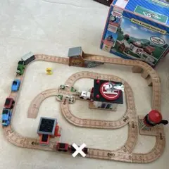 きかんしゃトーマス 木製レールシリーズ パーシー＆ハロルド　レスキューセット