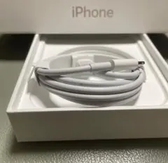 Apple 正規品iphone ライトニングケーブル 充電器 急速 純正品　0