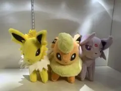 ポケモン アイラブイーブイ ぬいぐるみ サンダース エーフィ