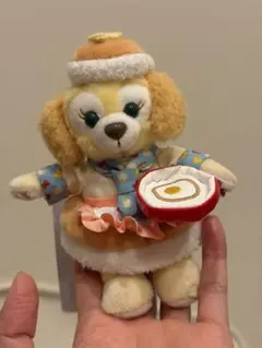 クッキーアン ぬいぐるみバッジ ダッフィー ワンダフルキッチン
