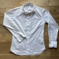 無印良品　ホワイト 長袖シャツ S