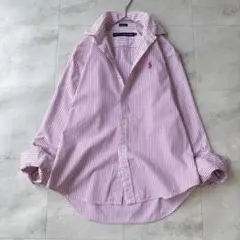 Ralph Lauren SPORT ストライプシャツ ポニー刺繍 長袖