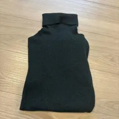 メリノリブタートルネックセーター Mサイズ Green