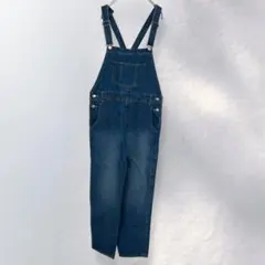 844》コルザ オーバーオール サロペット デニム 綿100% カジュアル M
