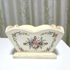 未使用☆ハンドメイド トールペイント 薔薇トレイ 薔薇好き おぼん
