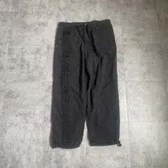 00s adidas アディダス オリジナル ナイロン トラックパンツ ブラック