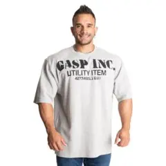 Gasp iron thermal tee grey melangeのサムネイル