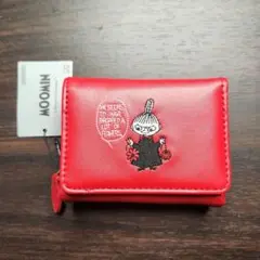MOOMIN リトルミイ 三つ折り財布 レッド
