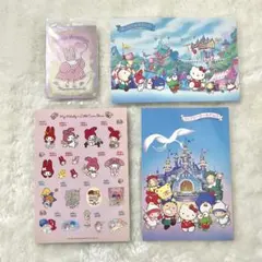 ハーモニーランド限定　レトロ　マロンクリーム　キキララ　マイメロ　シール