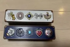 ビジュー缶　宝石缶　2個セット