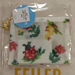 フェイラー ハイジ メッシュポーチ ホワイト ミニ