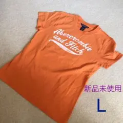 Abercrombie&Fitch Tシャツ オレンジ　　L