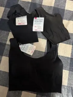 ダイソー　フラット　シーム　リラックスブラ M1枚L2枚