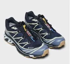 salomon XT-6 GTX SNEAKERS ネイビーのサムネイル