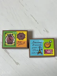 *新品未使用*小さなスタンプ*3個セット×2*
