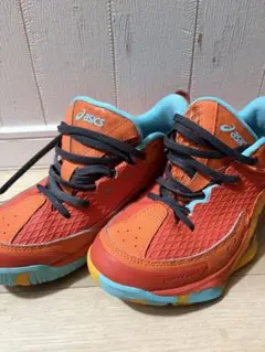 ASICS UNPRE ARS オレンジ ブルー バスケットボールシューズ ASICS UNPRE ARS オレンジ ブルー バスケットボールシューズ - メルカリ