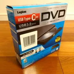 【新品✨】Logitec ポータブルDVDドライブ LDR-PML8U3CLBK