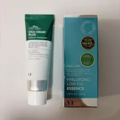 新品未開封✨　VT HYALURONIC 100 美容液　シカクリーム プラスのサムネイル