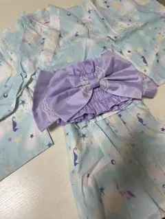 着画あり　浴衣　女の子　100cm 110cm